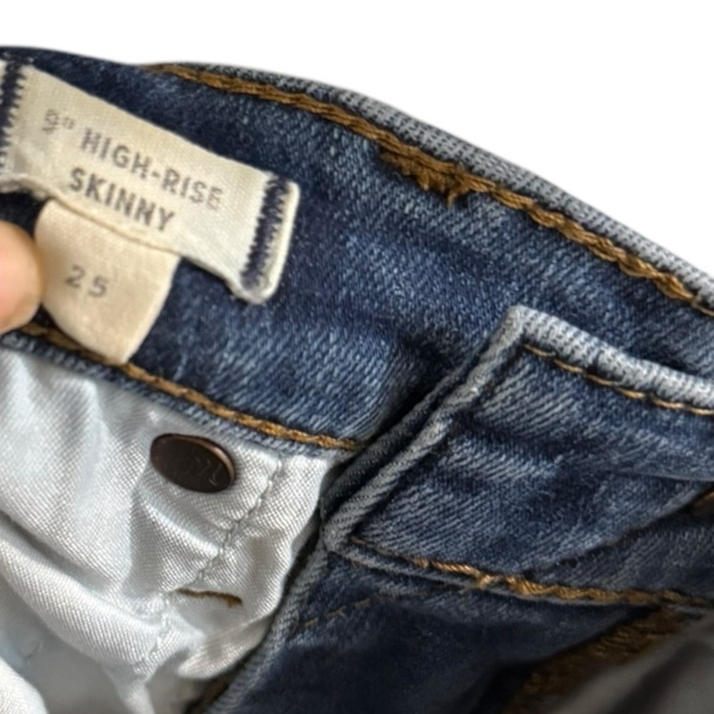 MADEWELL 9” High Rise Skinny Jeans - Picture 6 of 8
